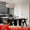 Bàn ăn SUFAN Shufan Bắc Âu bàn ăn lớn đơn giản hình bàn dài đặc biệt bàn hội nghị phòng khách lớn bàn ăn nhà thiết kế bàn ăn