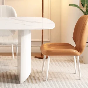 Bàn ăn Tendable Bàn Ăn Màu Trắng Newclassic Trung Tâm Nhà Bếp Bàn Ăn Cao Cấp Nhà Hàng Hiện Đại Mesas De Comedor Nội Thất Nhà Bếp - Hình 4