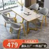 Bàn ăn thiết kế đơn giản, hiện đại nhập khẩu.