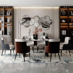 Băn ăn thiết kế hiện đại, cao cấp, sang trọng nhập khẩu. - Hình 5