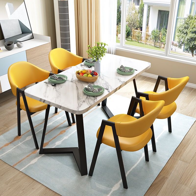 Bàn ăn xuyên biên giới và ghế Bàn ăn tại nhà quán trà sữa quán cà phê quán ăn vặt quán nước Bàn ăn nhà hàng Bắc Âu để ăn - Hình 4 Bàn ăn xuyên biên giới và ghế Bàn ăn tại nhà quán trà sữa quán cà phê quán ăn vặt quán nước Bàn ăn nhà hàng Bắc Âu để ăn - Hình 4