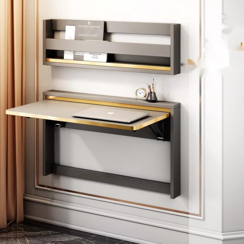 Bàn Ánh Sáng Sang Trọng Vô Hình Treo Tường Loại Bàn Ăn Sáng Gỗ Chắc Chắn Gấp Bàn Ăn Gia Đình Treo Tường Bàn Máy Tính - Hình 3 Bàn Ánh Sáng Sang Trọng Vô Hình Treo Tường Loại Bàn Ăn Sáng Gỗ Chắc Chắn Gấp Bàn Ăn Gia Đình Treo Tường Bàn Máy Tính - Hình 3