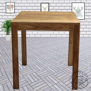 Bán buôn Bàn ghế cà phê cũ cây du quán cà phê cũ quán mì nhà hàng Bàn gỗ vuông đơn giản bữa ăn - Hình 2