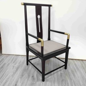 Bán buôn ghế ăn gỗ kiểu Trung Quốc phòng riêng Bàn ăn điện phù hợp với ghế khách sạn cao cấp ghế gỗ chủ tịch - Hình 2