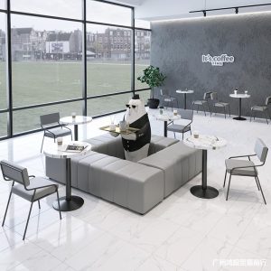 Bán buôn quán trà sữa treo tường ghế sofa món tráng miệng snack bánh quán cà phê băng ghế dự bị phong cách công nghiệp Bàn ghế quầy bar - Hình 4