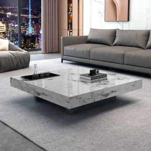 Bàn cà phê đá phiến tối giản của kiểu Italy nhẹ nhàng sang trọng - Hình 4