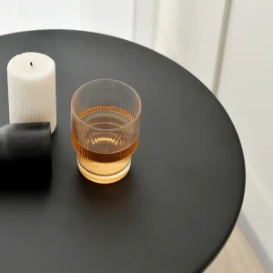 Bàn Cà Phê kiểu Italy Bắc Âu Sang Trọng Bàn Sofa Tròn Hiện Đại Bàn Bên Đen Lối Vào Độc Đáo Mesa Plegable Nội Thất Gia Đình - Hình 3