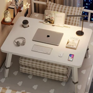 Bàn cạnh giường ngủ có thể điều chỉnh dành cho sinh viên, Bàn máy tính gấp có máy trạm đọc viết cho phòng nhỏ và cửa sổ lồi