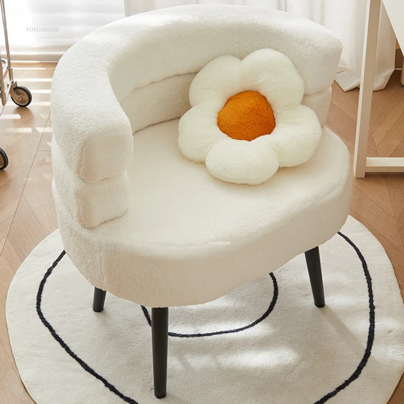 Ban Công Lười Ghế Phòng Khách Thịt Cừu Nhung Phòng Chờ Ghế Sofa Giải Trí Nội Thất Gia Đình Phòng Ngủ Cloakroom Ghế Trang Điểm Y - Hình 3 Ban Công Lười Ghế Phòng Khách Thịt Cừu Nhung Phòng Chờ Ghế Sofa Giải Trí Nội Thất Gia Đình Phòng Ngủ Cloakroom Ghế Trang Điểm Y - Hình 3