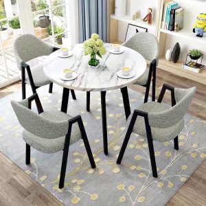 Bàn đàm phán nói về Bàn ghế điểm cà phê quán trà sữa Bàn văn phòng giải trí phòng nhỏ Bàn ăn Bắc Âu gia đình - Hình 2