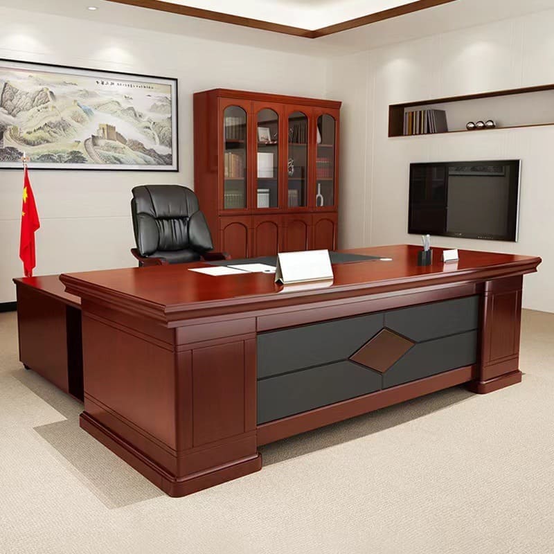 Bàn điều hành nhập khẩu, bàn giám đốc phong cách Nhật, bàn làm việc màu óc chó, bàn giám đốc gỗ tự nhiên - Hình 2 Bàn điều hành nhập khẩu, bàn giám đốc phong cách Nhật, bàn làm việc màu óc chó, bàn giám đốc gỗ tự nhiên - Hình 2