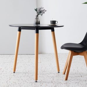Bàn Eames Bàn ăn đơn giản Bàn trà sữa Bàn ghế giải trí Bàn MDF sơn thương lượng Bàn cafe nhà hàng - Hình 2
