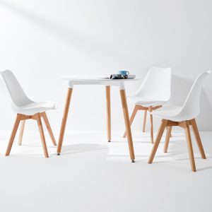 Bàn Eames Bàn ăn đơn giản Bàn trà sữa Bàn ghế giải trí Bàn MDF sơn thương lượng Bàn cafe nhà hàng - Hình 4