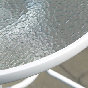 Bàn gấp đơn giản ngoài trời thép carbon nghệ thuật Bàn tròn nhỏ Bàn ăn Bàn dài ban công nhà lưới đỏ quán trà sữa quán cà phê - Hình 2