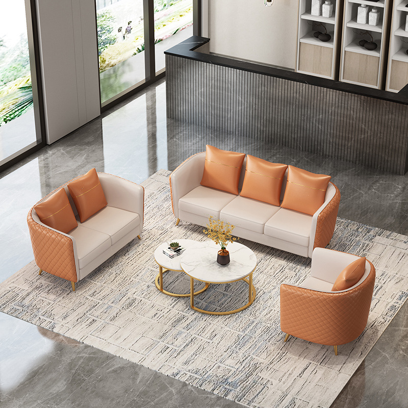Bàn ghế Bắc Âu Bàn ghế sofa nhiều chỗ sảnh khách sạn giải trí đàm phán sofa quán cà phê quán trà sữa ghế sofa - Hình 2 Bàn ghế Bắc Âu Bàn ghế sofa nhiều chỗ sảnh khách sạn giải trí đàm phán sofa quán cà phê quán trà sữa ghế sofa - Hình 2