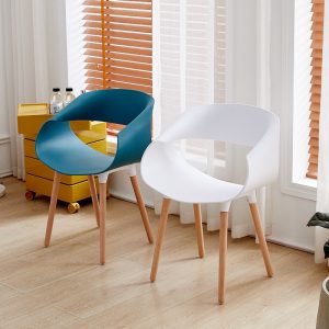 Bàn ghế Bắc Âu ghế ăn ins hiện đại đàm phán ghế sáng tạo Bàn ghế nhà ghế nhựa nhà hàng ghế quán cà phê - Hình 3