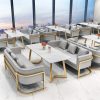 Bàn ghế Bắc Âu quán cà phê quán trà sữa giải trí đàm phán thương mại nhà hàng tây ghế sofa Bàn ghế