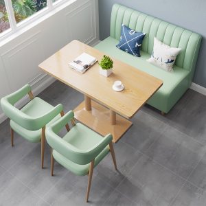 Bàn ghế Các nhà sản xuất ghế sofa lưới đèn đỏ sang trọng giải trí thương mại nội thất quán trà sữa cafe Bàn ăn ghế - Hình 3