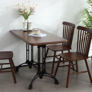 Bàn ghế cafe phong cách cổ điển món tráng miệng kiểu Pháp ghế làm bánh quán trà sữa Ghế mây Mỹ Bàn thương mại