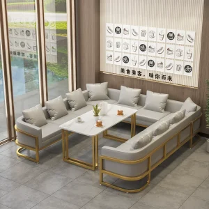 Bàn ghế Cafe Sofa Cửa Hàng Trà Sữa Cửa Hàng Bàn Ghế Giải Trí - Hình 3