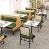 Bàn ghế Chủ đề nhà hàng quán cà phê dệt tường mây ghế sofa Bàn ghế nhà hàng tây nhà hàng nhà hàng quán bar Bàn ghế ăn