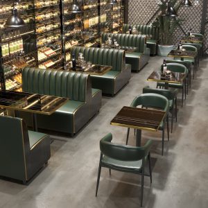 Bàn ghế Công Nghiệp Gió Thanh Bàn Ghế Thanh Nhạc Nhà Hàng Cà Phê Ăn Nhẹ Quán Trà Sữa Sofa Ghế Thương Mại - Hình 2