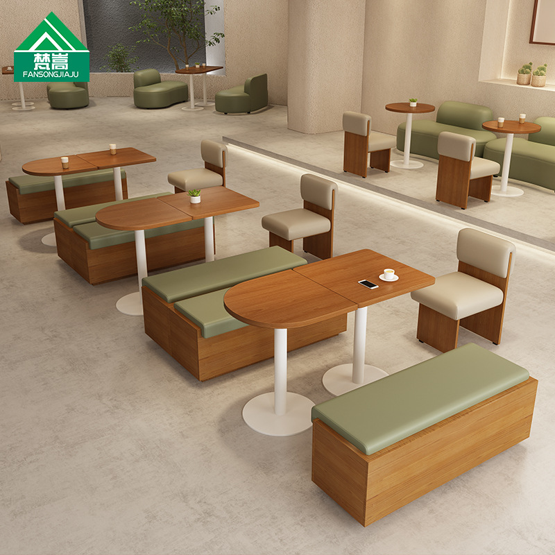 Bàn ghế Cửa hàng trà sữa tường ghế sofa giải trí quán cà phê cửa hàng tráng miệng chủ đề nhà hàng trà nhà hàng Bàn ghế - Hình 4 Bàn ghế Cửa hàng trà sữa tường ghế sofa giải trí quán cà phê cửa hàng tráng miệng chủ đề nhà hàng trà nhà hàng Bàn ghế - Hình 4