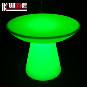 Bàn ghế Đèn LED dạ quang quay đồ nội thất dạ quang Bàn ăn Bàn ăn nhiều màu sắc Bàn KTV thanh sạc dạ quang Bàn chống thấm nước - Hình 4
