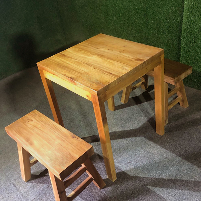 Bàn ghế Đồ nội thất cây du cũ khuếch tán Bàn ghế cà phê Bàn ăn quán cà phê phong cách cổ điển gỗ đặc cũ khúc gỗ quán trà sữa Bàn ghế - Hình 3 Bàn ghế Đồ nội thất cây du cũ khuếch tán Bàn ghế cà phê Bàn ăn quán cà phê phong cách cổ điển gỗ đặc cũ khúc gỗ quán trà sữa Bàn ghế - Hình 3