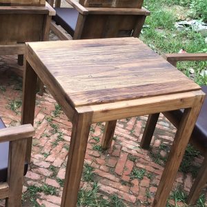 Bàn ghế Đồ nội thất cây du cũ khuếch tán Bàn ghế cà phê Bàn ăn quán cà phê phong cách cổ điển gỗ đặc cũ khúc gỗ quán trà sữa Bàn ghế - Hình 4