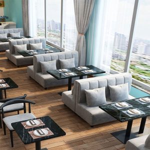 Bàn ghế Đơn giản giản dị Nhà hàng phương Tây Quán trà sữa Bàn ghế ăn bằng đá cẩm thạch Cửa hàng tráng miệng Bàn ghế cafe ghế sofa
