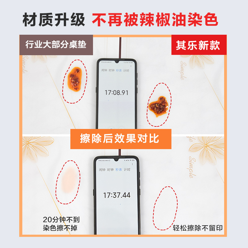 Bàn ghế Đơn giản màu sắc tự nhiên vân gỗ chống thấm nước và dầu mềm bằng nhựa thủy tinh khăn trải Bàn nhà hàng nhà hàng cafe thảm trải Bàn - Hình 2 Bàn ghế Đơn giản màu sắc tự nhiên vân gỗ chống thấm nước và dầu mềm bằng nhựa thủy tinh khăn trải Bàn nhà hàng nhà hàng cafe thảm trải Bàn - Hình 2