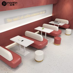Bàn ghế Đơn vị uy tín quán trà sữa quán cà phê giải trí ghế sofa cửa hàng tráng miệng cửa hàng bánh tiệm bánh khu giải trí Bàn ghế - Hình 2