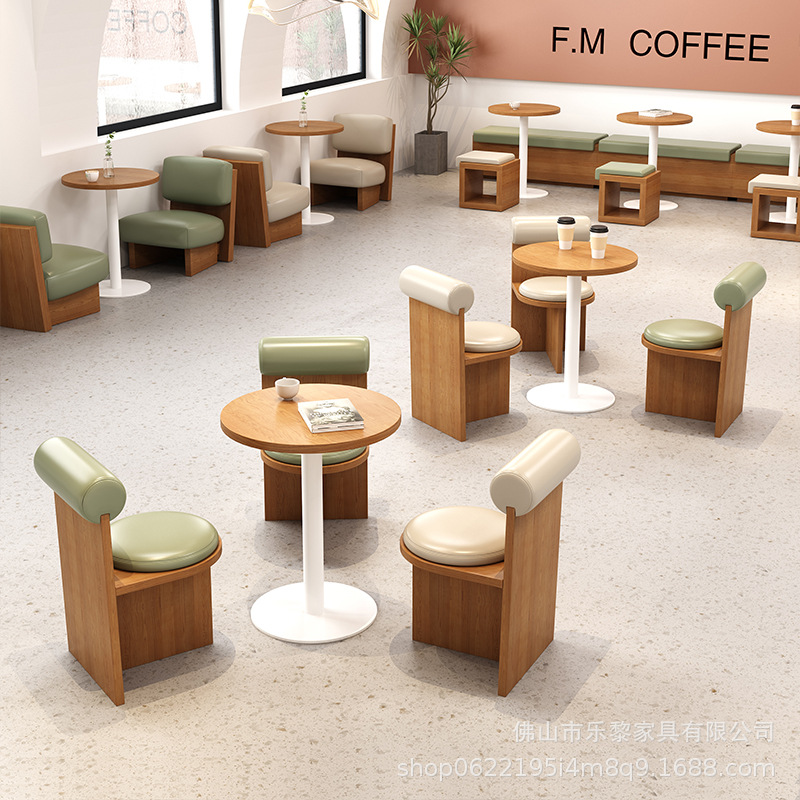 Bàn ghế Đơn vị uy tín trà sữa tiệm bánh món ăn phương tây cafe gỗ rắn Bàn ghế vuông tường ghế sofa đàm phán Bàn tròn - Hình 3 Bàn ghế Đơn vị uy tín trà sữa tiệm bánh món ăn phương tây cafe gỗ rắn Bàn ghế vuông tường ghế sofa đàm phán Bàn tròn - Hình 3