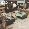 Bàn ghế GAD hình thoi thanh ktv ghế sofa Bàn cà phê quán cà phê bộ phận bán hàng khu vực giải trí Bàn ghế