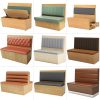 Bàn ghế ghế sofa lưu trữ trà quán cà phê nhà hàng phương tây uống lẩu Nhà hàng đồ ăn Nhật dựa vào tường Bàn ghế gỗ cứng