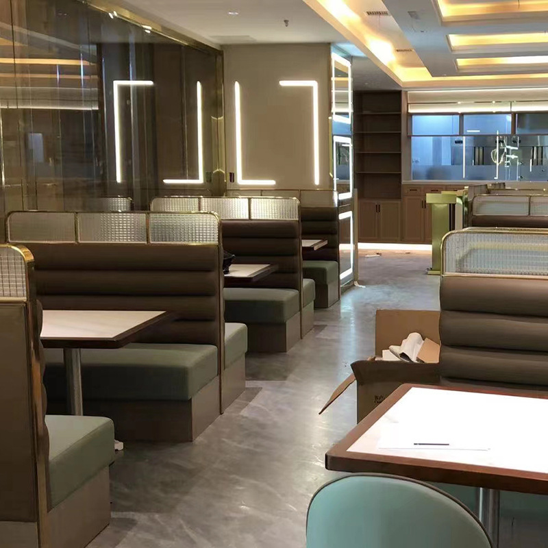 Bàn ghế Ghế sofa nhà hàng quán cà phê thanh quán trà sữa sofa sang trọng hiện đại cao cấp ghế sofa nhà hàng - Hình 3 Bàn ghế Ghế sofa nhà hàng quán cà phê thanh quán trà sữa sofa sang trọng hiện đại cao cấp ghế sofa nhà hàng - Hình 3