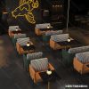 Bàn ghế Gió công nghiệp thanh bistro ghế sofa ăn thanh quán cà phê đàm phán giải trí Bàn ghế nhà hàng phương tây
