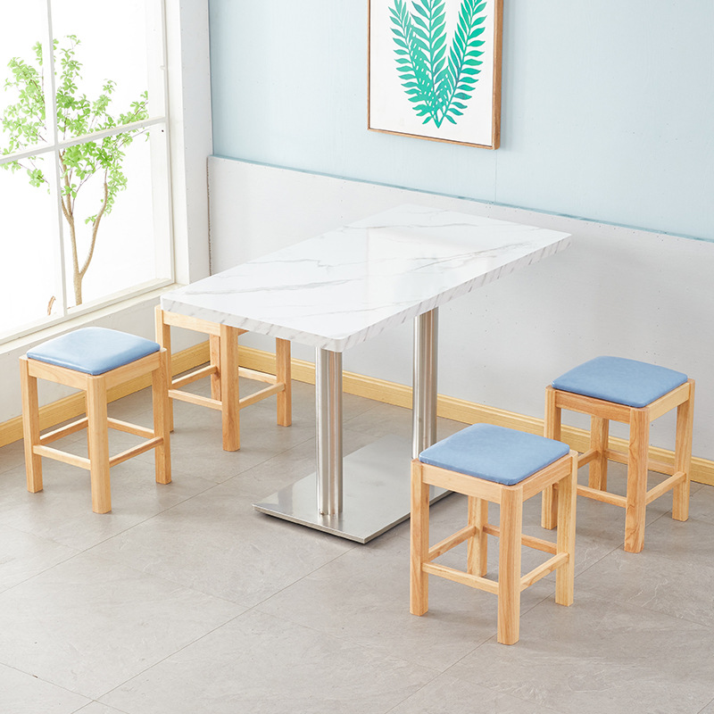 Bàn ghế Gỗ đặc vuông phân thức ăn nhanh quầy bar Bàn ghế nhà hàng mì phân ăn sáng cay nóng nhà hàng Bàn ghế bảng Bàn ăn bằng gỗ thương mại - Hình 3 Bàn ghế Gỗ đặc vuông phân thức ăn nhanh quầy bar Bàn ghế nhà hàng mì phân ăn sáng cay nóng nhà hàng Bàn ghế bảng Bàn ăn bằng gỗ thương mại - Hình 3