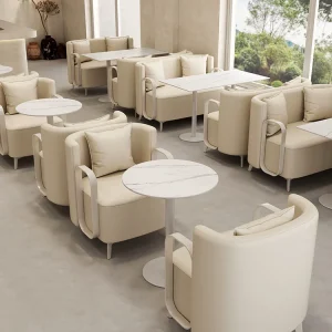 Bàn ghế lễ tân, khu vực nghỉ ngơi đàm phán, nhà hàng Tây, quán cà phê và trà sữa, sofa quầy bar