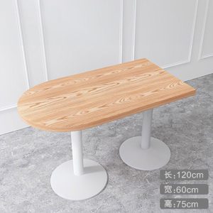 Bàn ghế Màu ghi lưới đỏ quán cà phê quán trà sữa Bàn ghế quán bánh bình dân quán tráng miệng bầu dục Bàn bán nguyệt