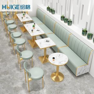 Bàn ghế Net Red Tráng miệng Quán trà sữa Bộ bàn ghế Đơn giản Đồ ăn nhẹ Tươi ngon Đồ uống Nhà hàng Phương Tây Quán cà phê Ghế Sofa