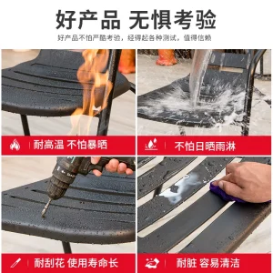 Bàn Ghế Ngoài Trời Kiểu Bắc Âu, Sân Vườn, Quán Cà Phê Ngoài Trời - Hình 3