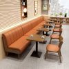 Bàn ghế Nhà hàng chè bảng ghế sofa phân quán cà phê tráng miệng quán trà sữa Bàn ghế đồ nội thất phòng ăn