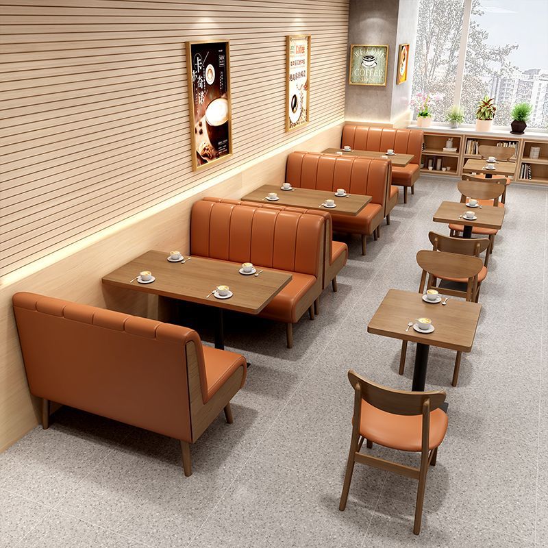 Bàn ghế Nhà hàng chè bảng ghế sofa phân quán cà phê tráng miệng quán trà sữa Bàn ghế đồ nội thất phòng ăn - Hình 2 Bàn ghế Nhà hàng chè bảng ghế sofa phân quán cà phê tráng miệng quán trà sữa Bàn ghế đồ nội thất phòng ăn - Hình 2