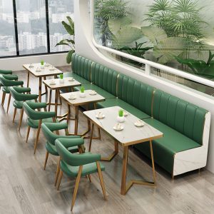 Bàn ghế Nhà hàng Lẩu Nhà hàng Tây treo tường Ghế Sofa Đồ ăn nhanh Món tráng miệng Burger Cà phê Quán trà sữa Bàn ghế - Hình 4