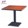 Bàn ghế Nhà máy trực tiếp bán buôn Bàn ăn Bắc Âu hiện đại sang trọng gỗ rắn Bàn vuông cafe bar đồ nội thất nhà hàng