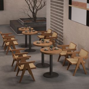 Bàn ghế Nhà máy trực tiếp chủ đề hiện đại quán trà sữa quán cà phê ghế mây nhà hàng Bàn ăn và ghế ghế sofa - Hình 2