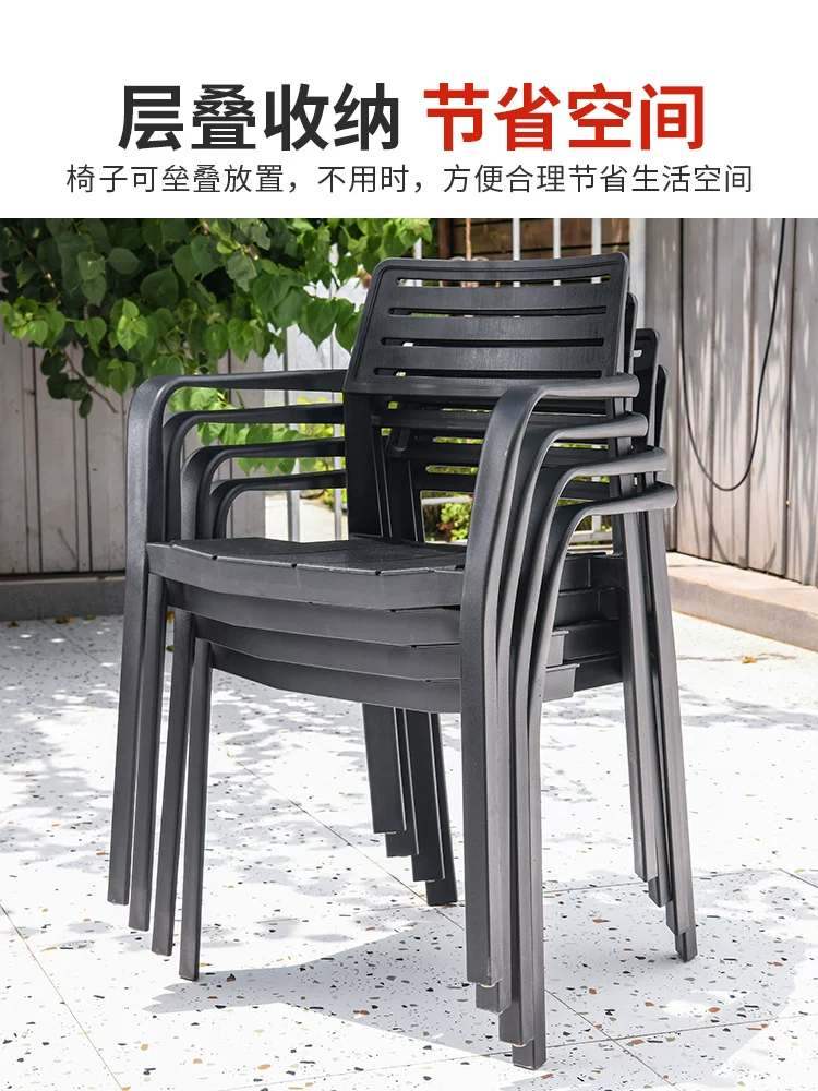 Bàn ghế nhôm đúc ngoài trời - Kết hợp sân vườn và ban công, ghế giải trí tựa lưng đơn giản - Hình 5 Bàn ghế nhôm đúc ngoài trời - Kết hợp sân vườn và ban công, ghế giải trí tựa lưng đơn giản - Hình 5