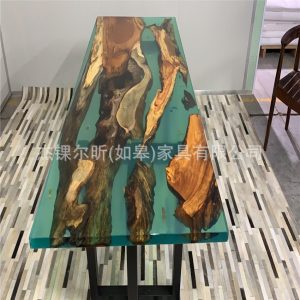 Bàn ghế Nhựa sông Bàn nhựa hình chữ nhật gỗ đặc sông phòng nhỏ Bàn ăn ghế Bàn nhà máy sản xuất bán hàng trực tiếp tại chỗ - Hình 2